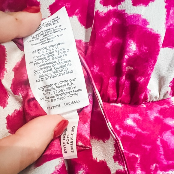 Jcrew Floral V-neck Button Blouse - Picture 3 of 8